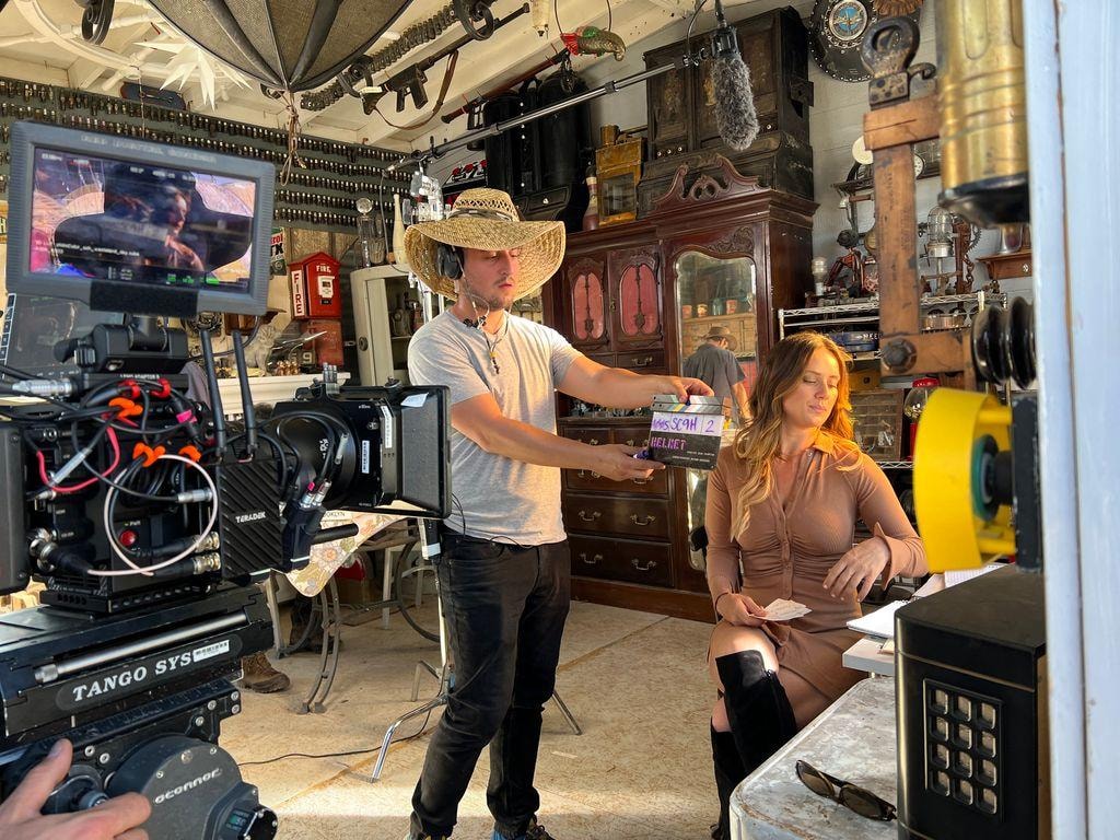 Helmet TV Series — behind the scenes